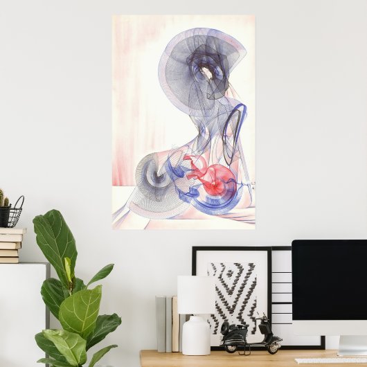 Henry computer art 500 poster (Thuiskantoor)