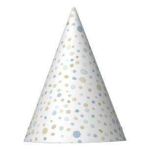 Henry Confetti Watercolor Stippen Feesthoed Feesthoedjes
