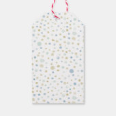 Henry Confetti Waterverf Stippen Gift Label Cadeaulabel (Achterkant)