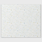 Henry Confetti Waterverf Stippen inpakpapier (Vlak)