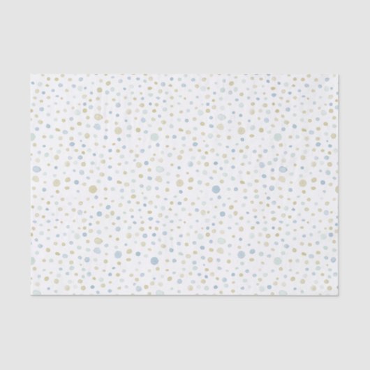 Henry Confetti Waterverf Stippen Tissue Paper Tissuepapier (Voorkant)