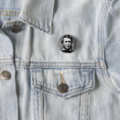 Henry David Thoreau Black & White Portret Ronde Button 3,2 Cm (In situ)