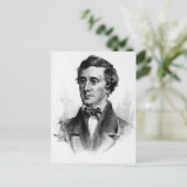 Henry David Thoreau Briefkaart (Staand voorkant)