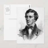 Henry David Thoreau Briefkaart (Voorkant / Achterkant)