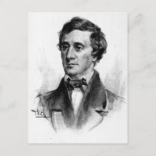 Henry David Thoreau Briefkaart