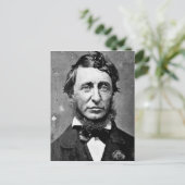 Henry David Thoreau Briefkaart (Staand voorkant)