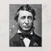 Henry David Thoreau Briefkaart (Voorkant)