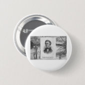 Henry David Thoreau citaat Ronde Button 5,7 Cm (Voorkant /achterkant)