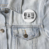 Henry David Thoreau citaat Ronde Button 5,7 Cm (In situ)
