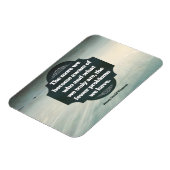 Henry David Thoreau Inspirerend quote "Aware" Magneet (Linkerzijde)