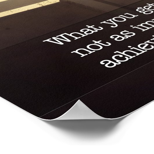 Henry David Thoreau Inspirerend quote "Word" Poster (Hoek)