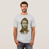 Henry David Thoreau Personalized Quote T-shirt (Voorkant volledig)