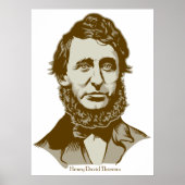 Henry David Thoreau Poster (Voorkant)