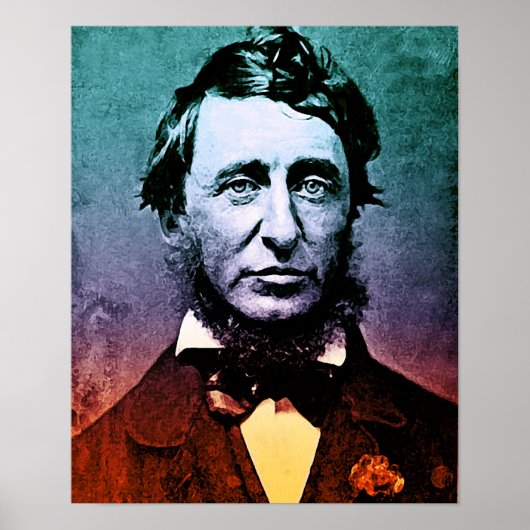 Henry David Thoreau Poster (Voorkant)