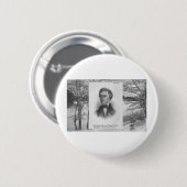 Henry David Thoreau Quote Ronde Button 5,7 Cm (Voorkant /achterkant)