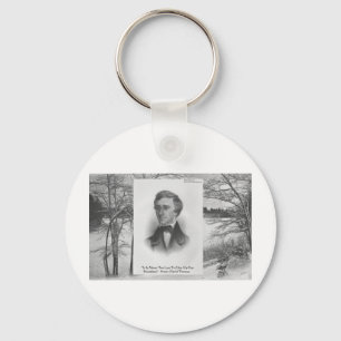 Henry David Thoreau Quote Sleutelhanger