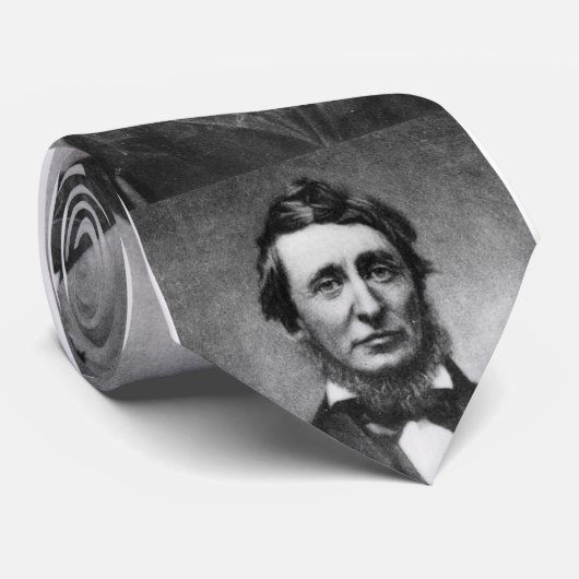 Henry David Thoreau Stropdas (Opgerold)