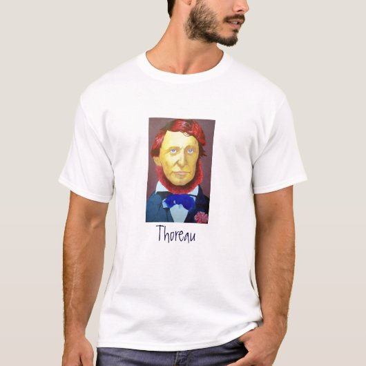 Henry David Thoreau T-shirt (Voorkant)