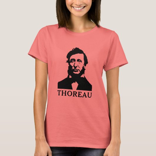 Henry David Thoreau T-shirt (Voorkant)