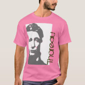 Henry David Thoreau T-Shirt (Voorkant)