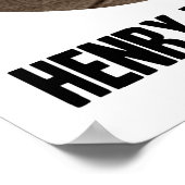 Henry David Thoreau vereenvoudigt Citaat Poster (Hoek)