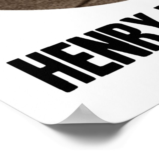 Henry David Thoreau vereenvoudigt Citaat Poster (Hoek)