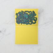 Henry de Gelukkige Octopus Dank u Kaarten (Binnen)