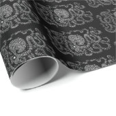 Henry de Happy Octopus Gift Wrap (zwart) Cadeaupapier (Rol Hoek)