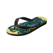 Henry de Happy Octopus Teenslippers (Schuin)