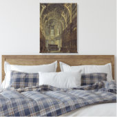 Henry de zevende kapel, bord 8 van 'Westminste' Canvas Afdruk (Insitu (Slaapkamer))