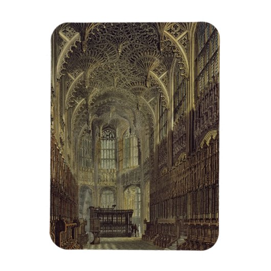Henry de zevende kapel, bord 8 van 'Westminste' Magneet (Verticaal)