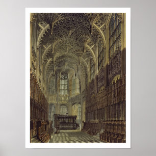 Henry de zevende kapel, bord 8 van 'Westminste' Poster