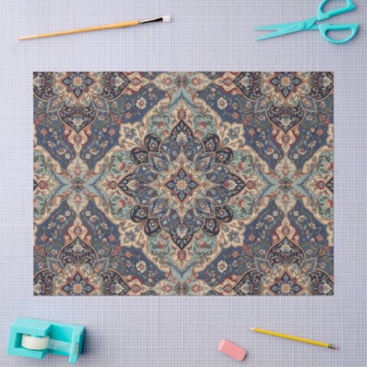 Henry Dearle Perzisch Bloempatroon Bloemontwerp Tissuepapier (Craft)
