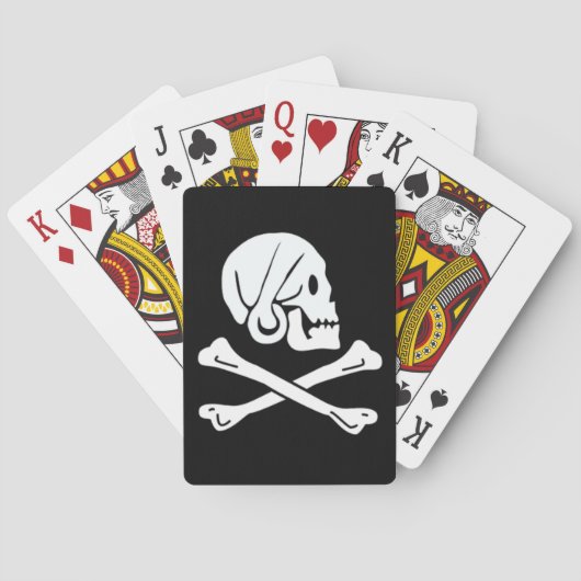 Henry Elke Authentic Pirate Flag Pokerkaarten (Achterkant)