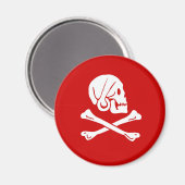 Henry Elke magneet (rood) (Voorkant / Achterkant)