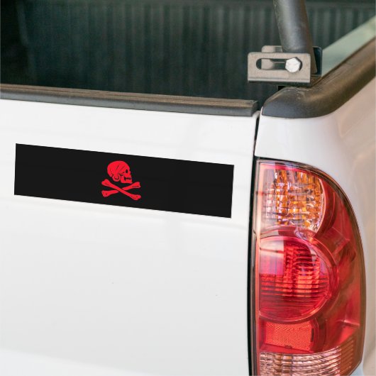 Henry Elke-Red Bumpersticker (Op Truck)