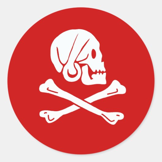 Henry Elke sticker (rood) (Voorkant)