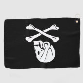 Henry Elke vlag Pirate Flag Golfhanddoek (Horizontaal)