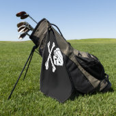 Henry Elke vlag Pirate Flag Golfhanddoek (Groen)