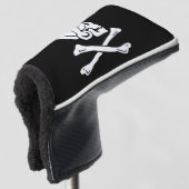 Henry Elke vlag Pirate Flag Golfheadcover (3/4 voorkant)