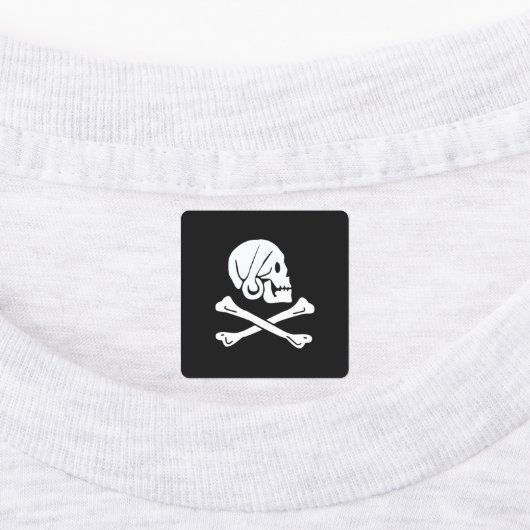 Henry Elke vlag Pirate Flag Labels (Aangebracht)