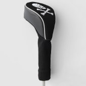 Henry Every Vlag Piratenvlag Golfheadcover (Schuin)