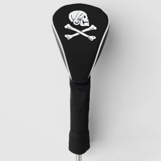 Henry Every Vlag Piratenvlag Golfheadcover (Voorkant)