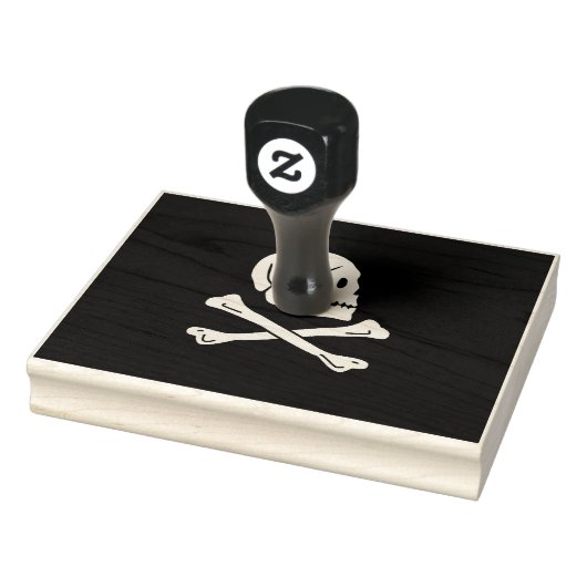 Henry Every Vlag Piratenvlag Rubberstempel (Stempel)