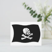 Henry Every Vlag Postkaart (Staand voorkant)