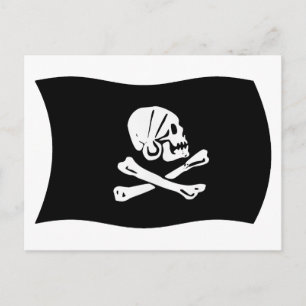 Henry Every Vlag Postkaart