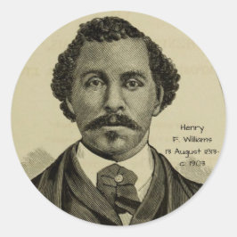 Henry F. Williams Ronde Sticker