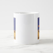 Henry Farman Flies op Issy-les-Moulineaux Grote Koffiekop (Voorkant)