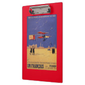 Henry Farman Flies op Issy-les-Moulineaux Klembord (Links)