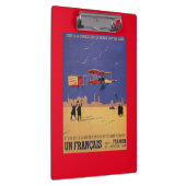 Henry Farman Flies op Issy-les-Moulineaux Klembord (Rechts)